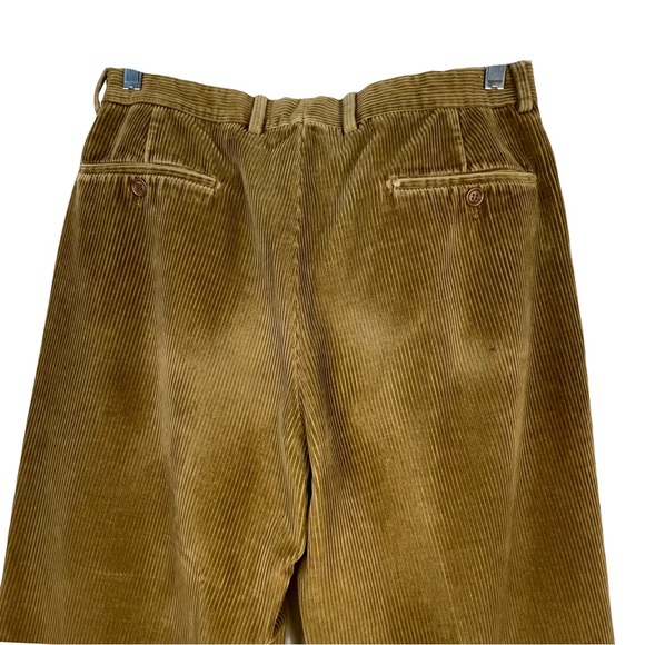 Ermenegildo Zegna Pleated And Cuffed Corduroy Pants 32 x 30 GUC - Picture 4 of 6